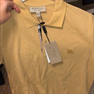 NWT Burberry Pique Polo